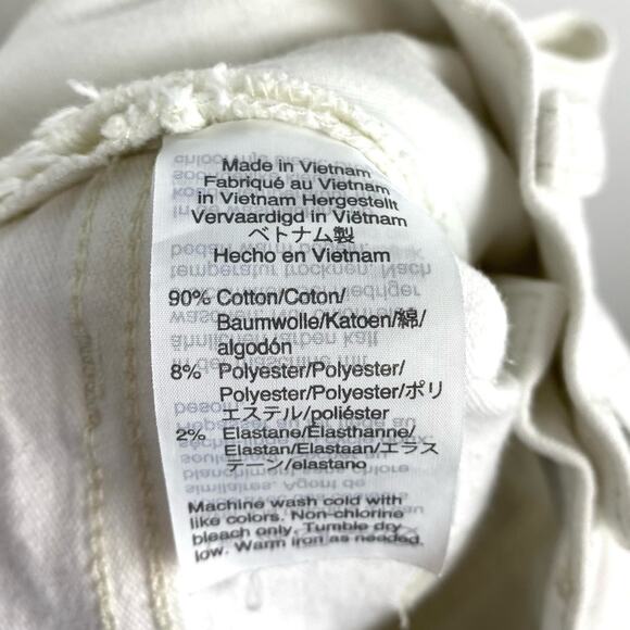 J Crew Mercantile 10” Highest Rise Skinny Jeans Denim Frost Wash Women’s Sz 27 - Picture 7 of 11